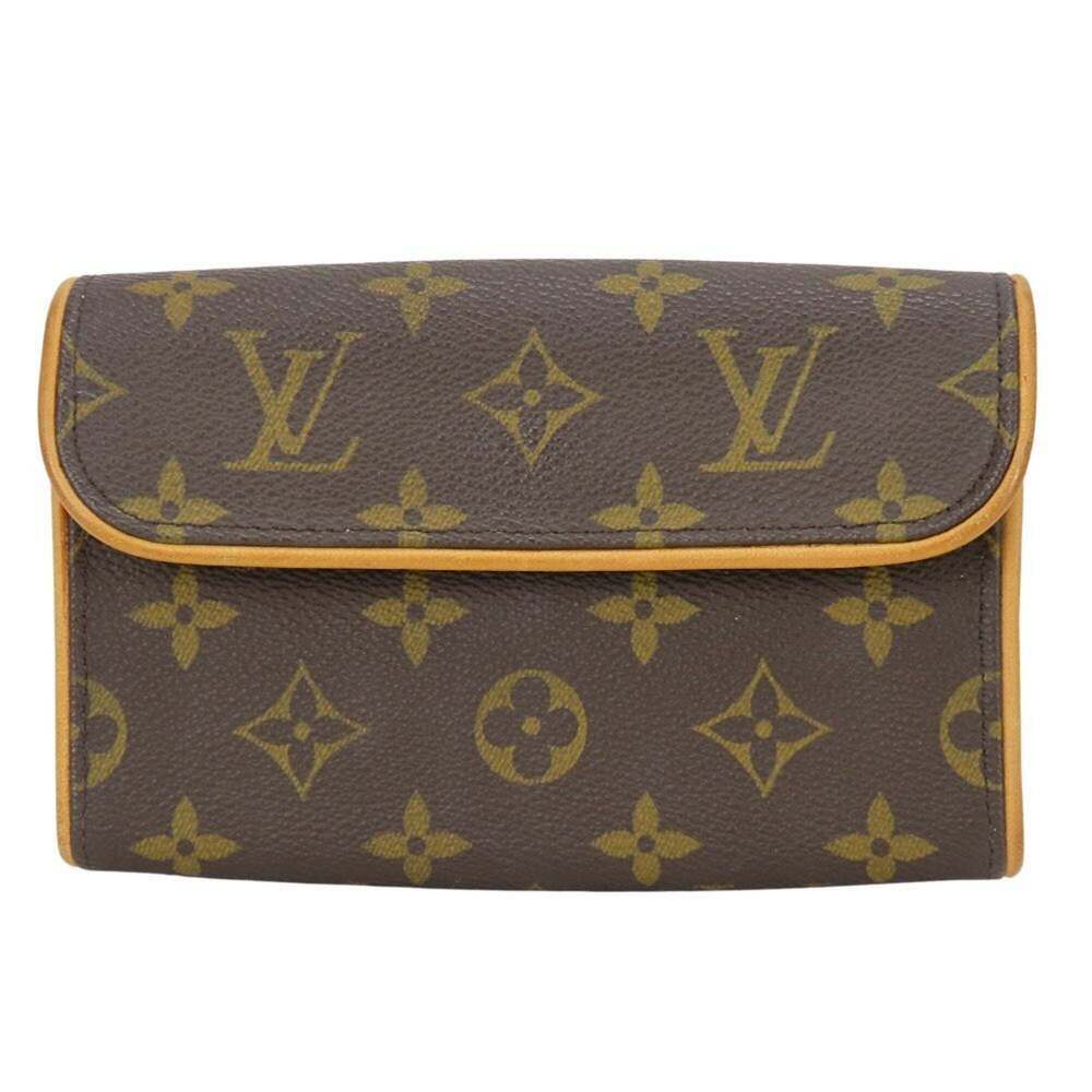 LOUIS VUITTON Brown Monogram Pochette Fanny Pack